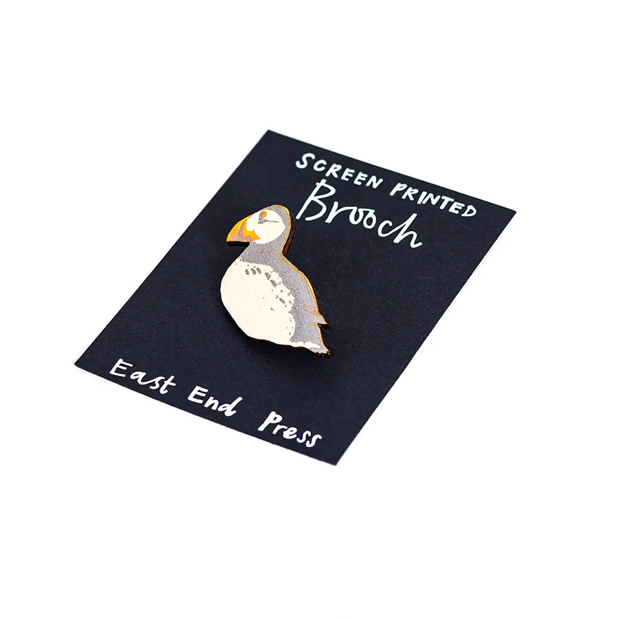 Puffin Brooch