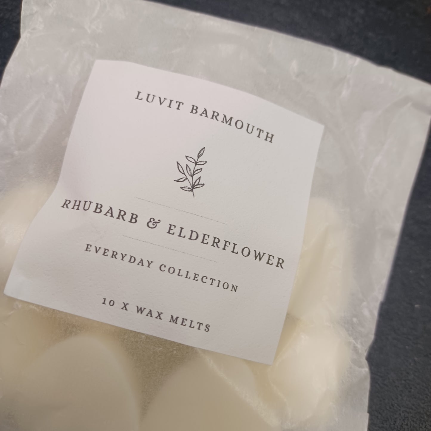 Rhubarb and Elderflower Wax Melts