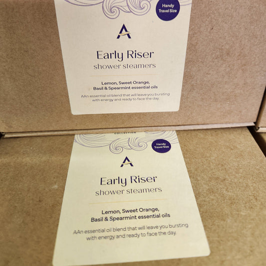 Early Riser Shower Steamers - box of 6