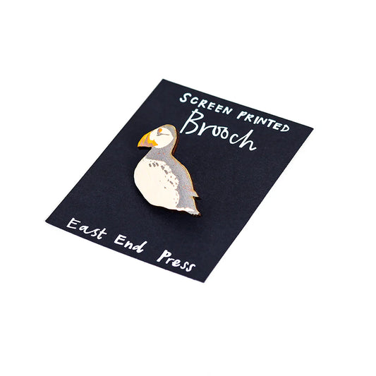 Puffin Brooch