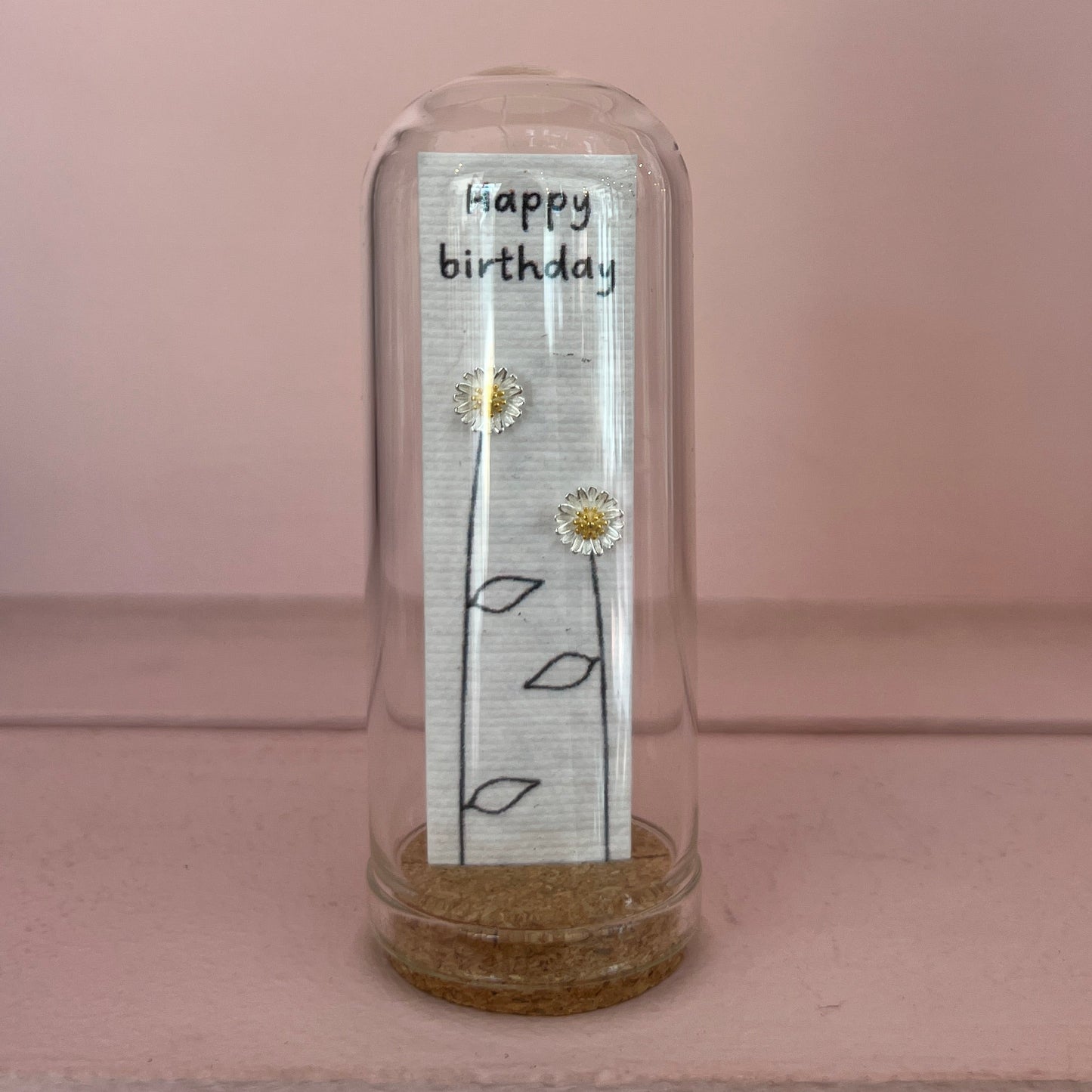 Happy Birthday - Flower Earrings (Sterling Silver)