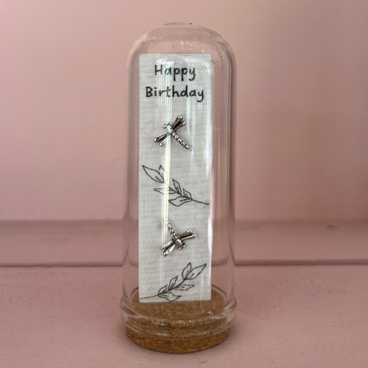 Happy Birthday - Dragonfly Earrings (Sterling Silver)