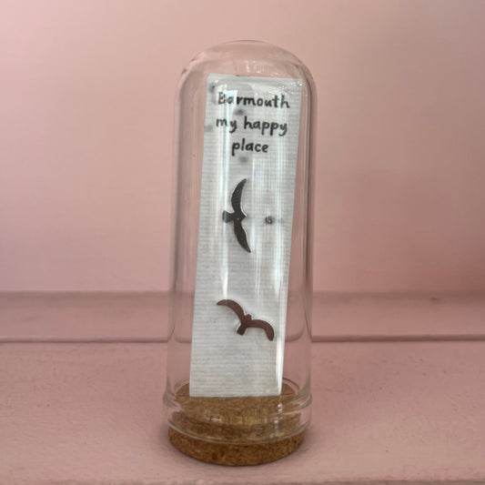 Barmouth My Happy Place - Seagull Earrings (Sterling Silver)