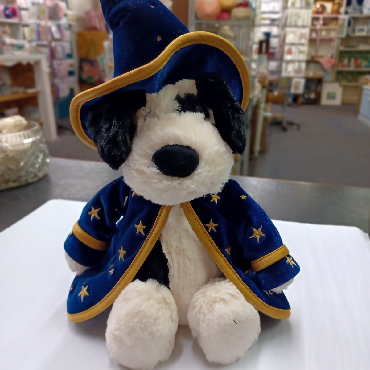 Jellycat Rufferty Puppy in a Wizard Outfit