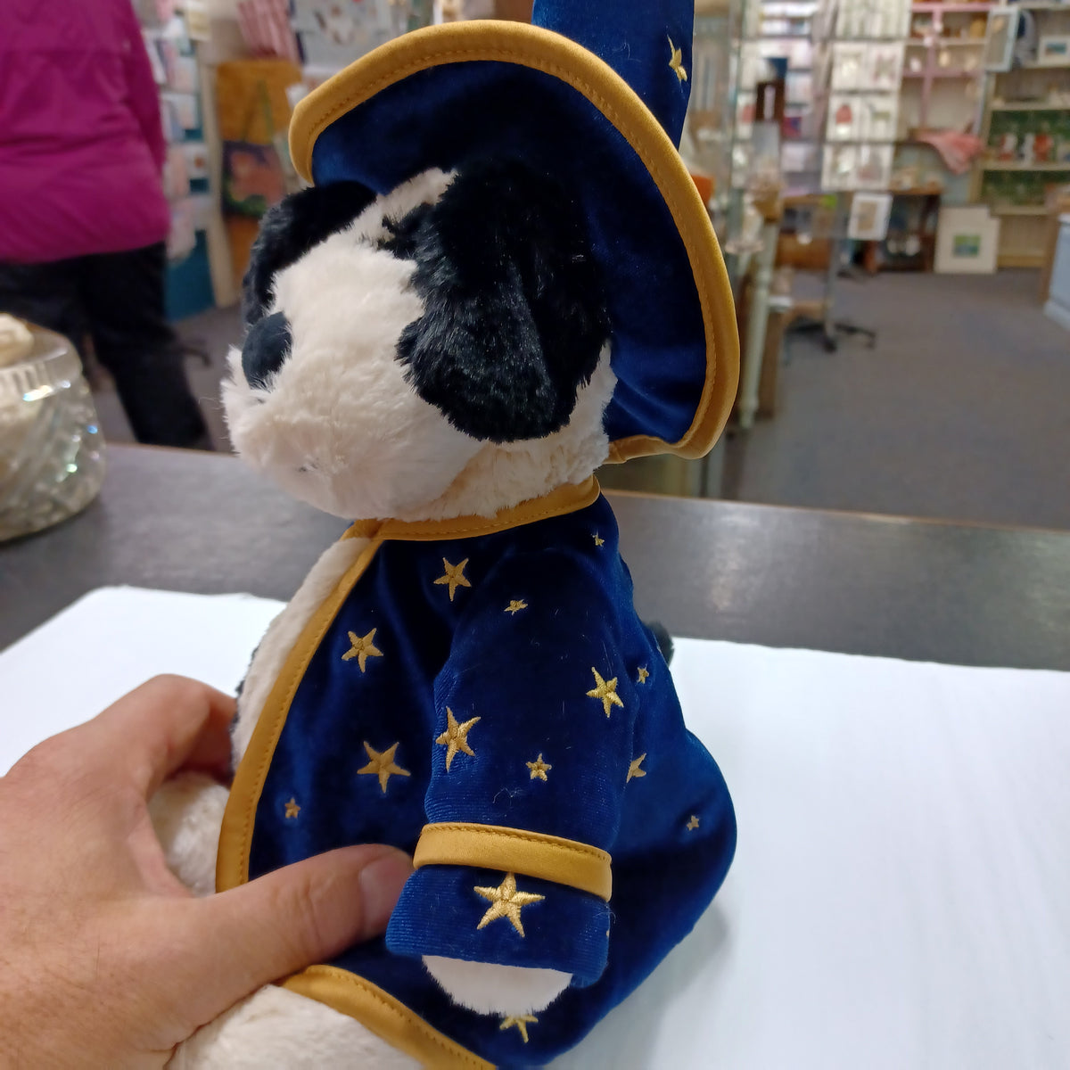 Jellycat Rufferty Puppy in a Wizard Outfit