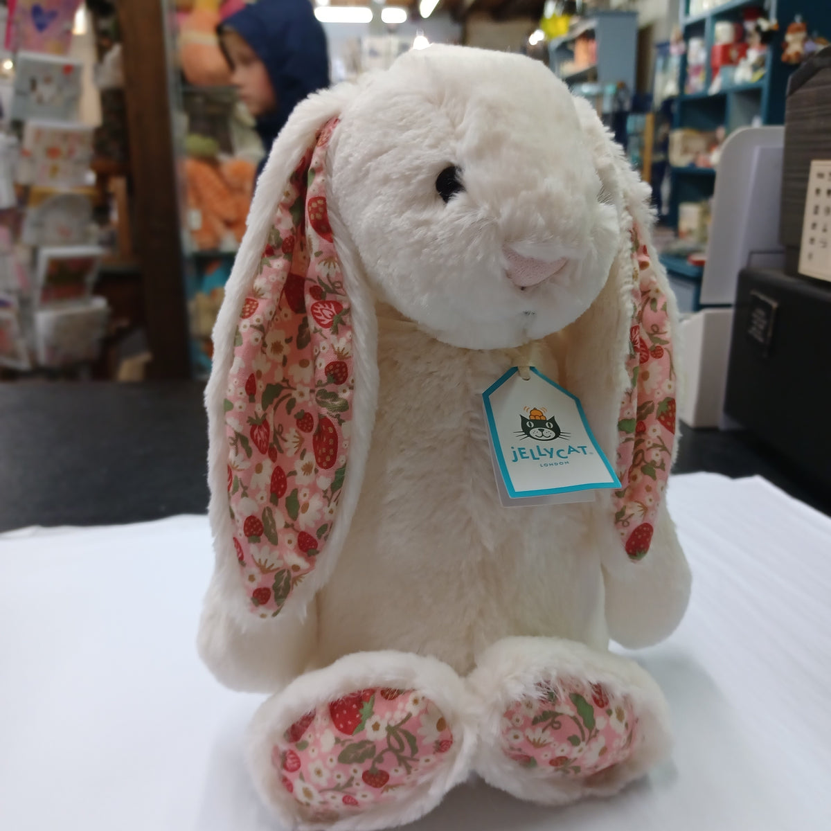 Jellycat Blossom Cream Bunny 'Berry'