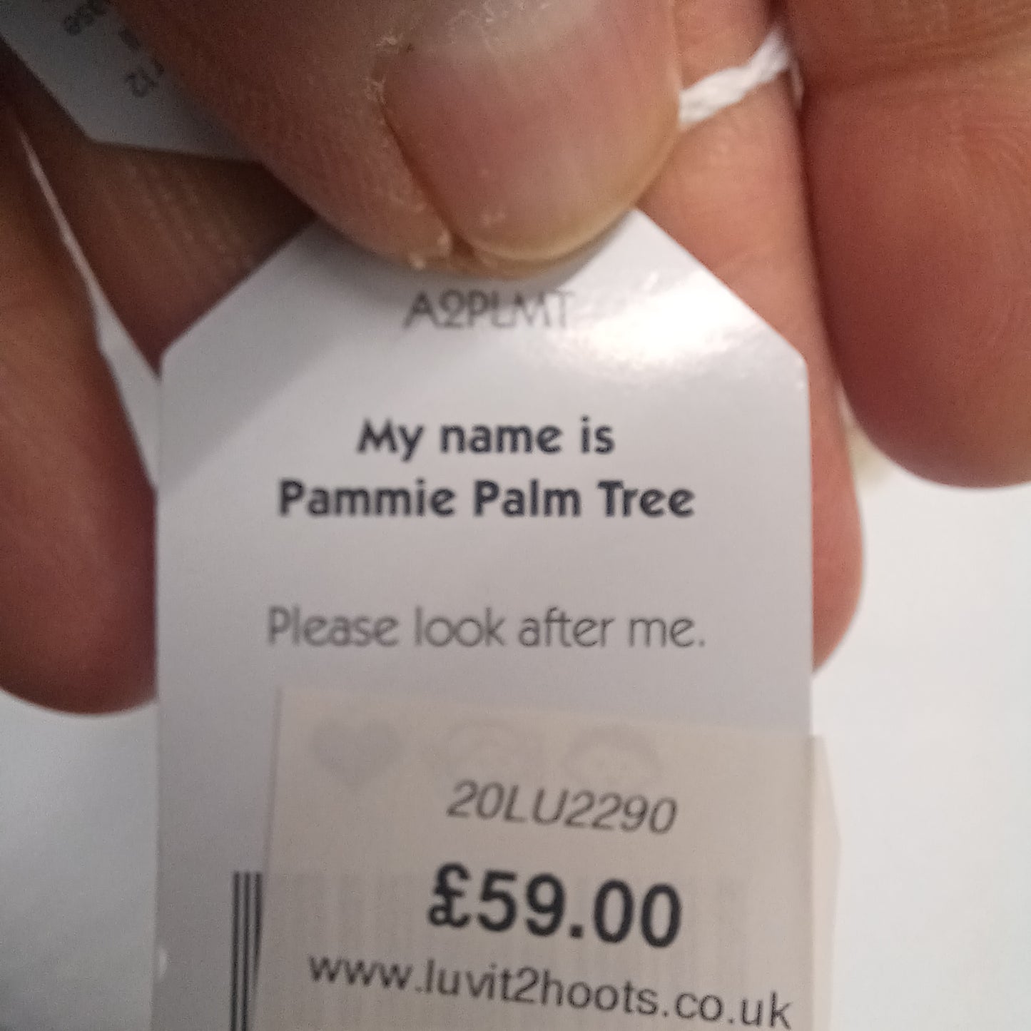 Jellycat Pammie Palm Tree