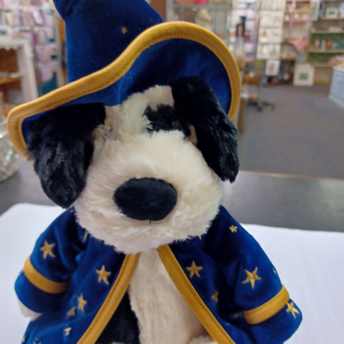 Jellycat Rufferty Puppy in a Wizard Outfit