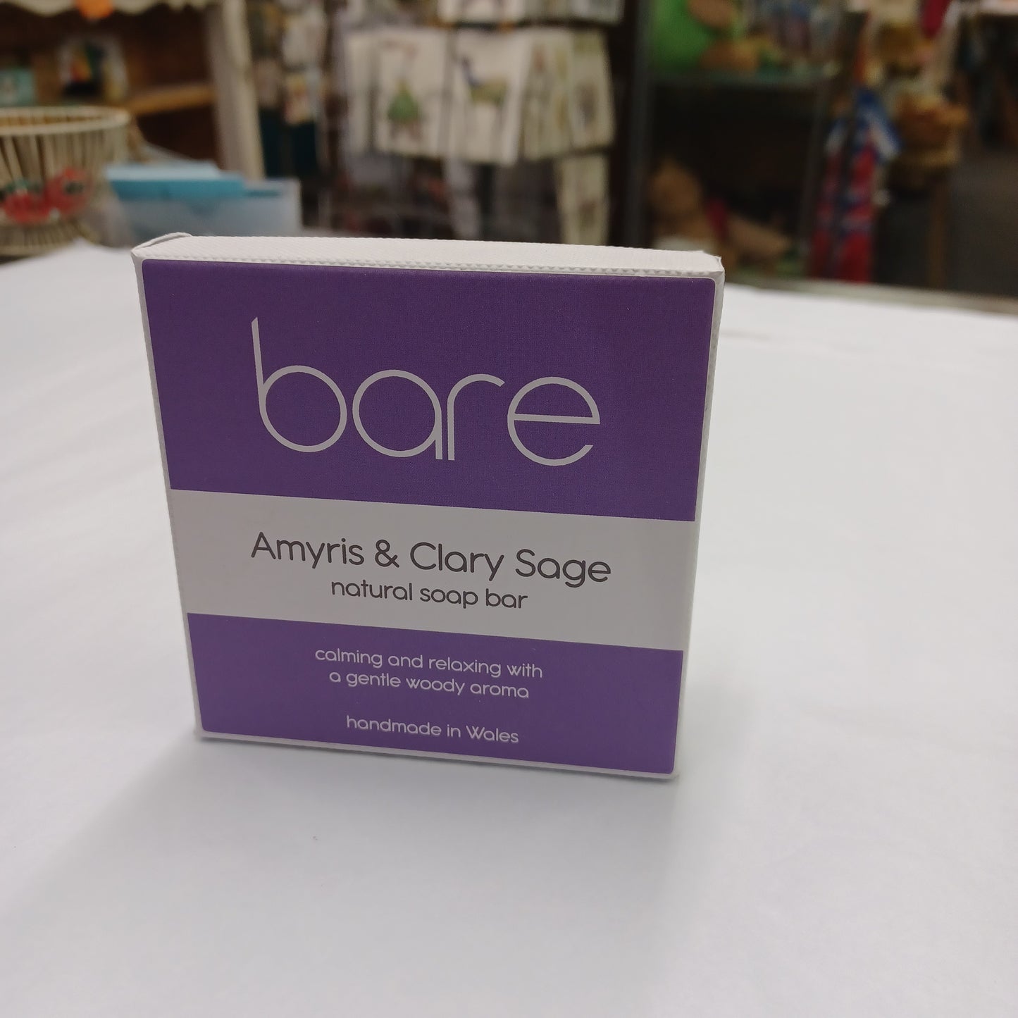 Bare Amyris & Clare Sage Natural Soap Bar