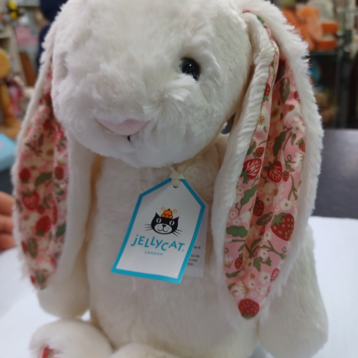 Jellycat Blossom Cream Bunny 'Berry'
