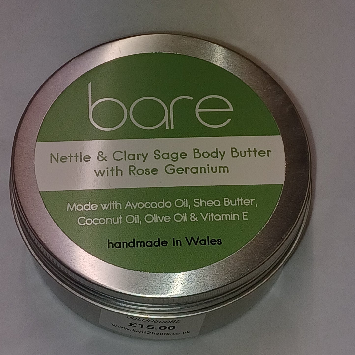 Nettle & Clary Sage Body Butter with Rose Geranium