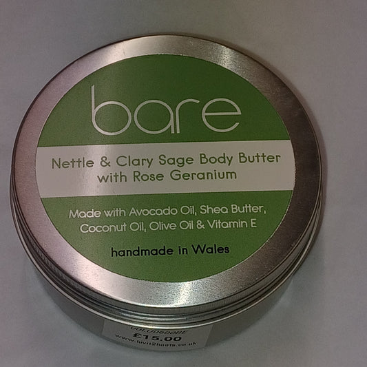 Nettle & Clary Sage Body Butter with Rose Geranium