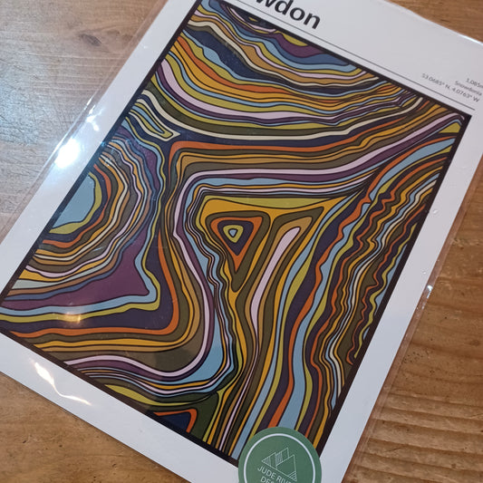 Snowdon - A4 Print