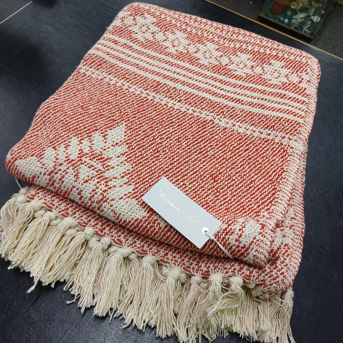 Oia Throw Blanket
