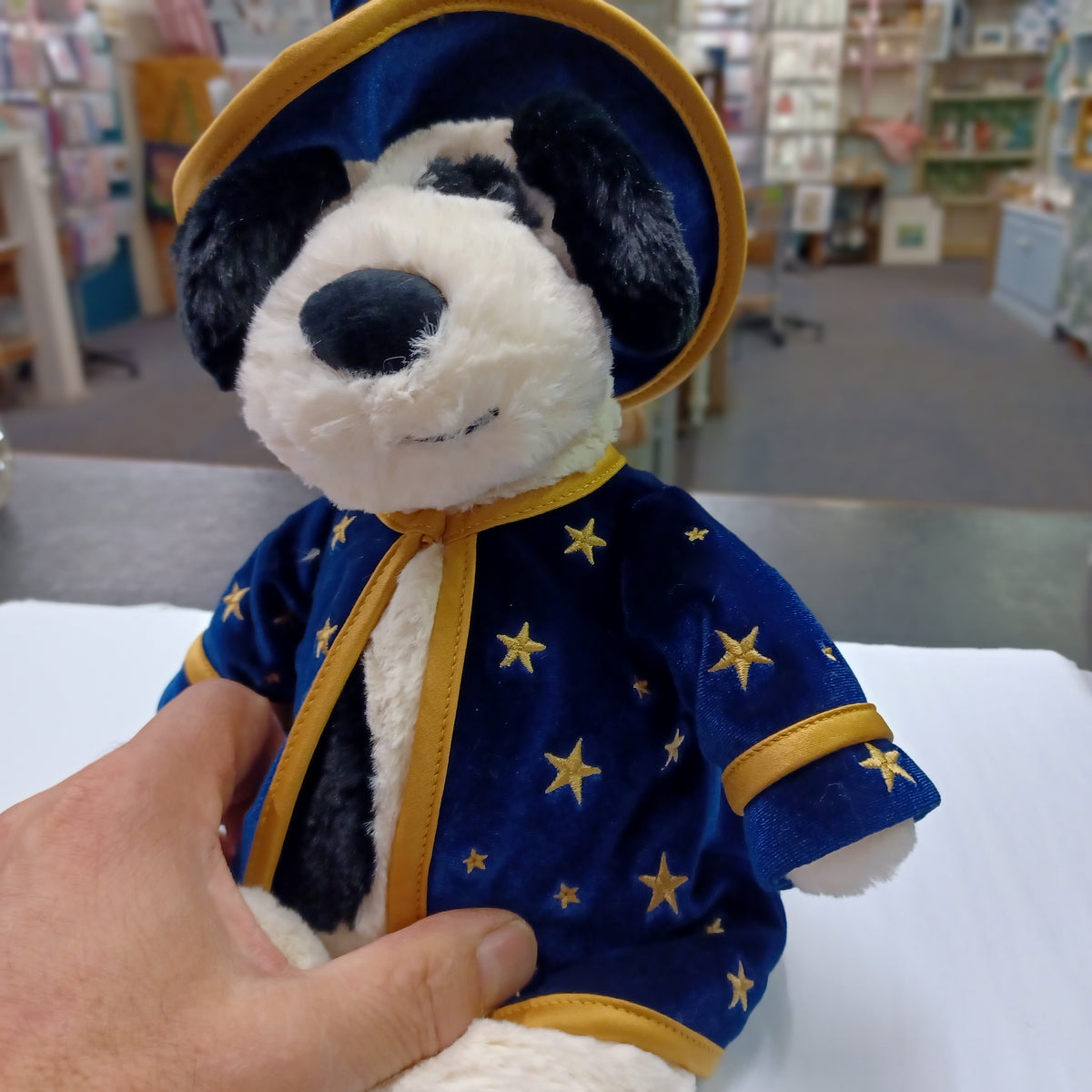 Jellycat Rufferty Puppy in a Wizard Outfit